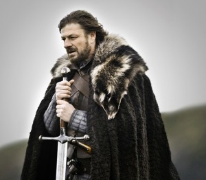 Create meme: Sean bean as Eddard stark, Eddard stark winter is coming, ned stark winter is coming