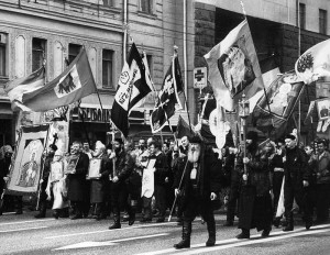 Создать мем: Черносотенцы, «черносотенцы» и революция», демонстрация 7 ноября в ссср 1930