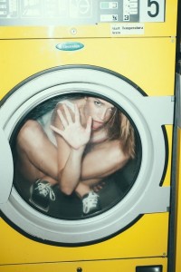 Create meme: Laundry, girl and a washing machine, Laundry pictures
