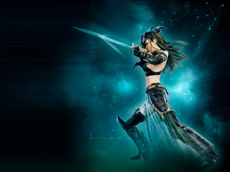 Create meme: fantasy girl warrior, fantasy, spellforce girls