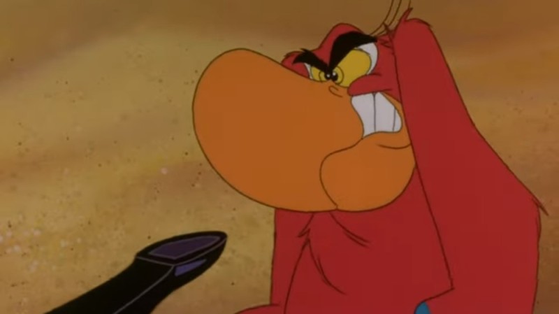 Create meme: Aladdin Iago, The Return of Jafar 1994, Iago