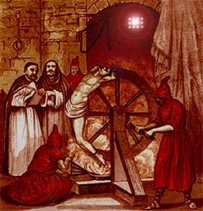 Create meme: the wheel punishment, the Inquisition, Catholicism the Inquisition