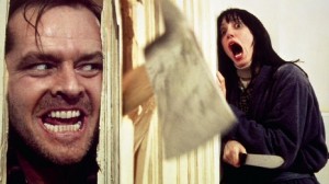 Create meme: the shining movie poster, the shining movie, the shining Jack Nicholson with an axe