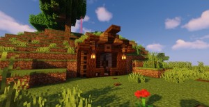 Create meme: house in minecraft, house in minecraft