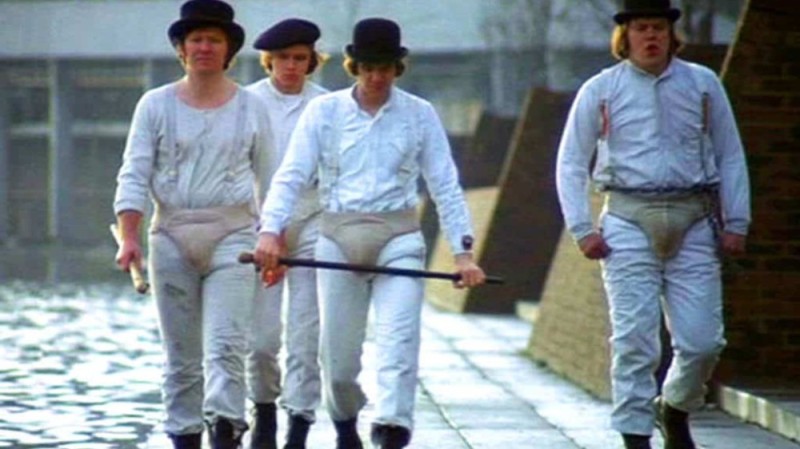 Create meme: kubrick clockwork orange, the good old ultra-violence, clockwork orange 1971