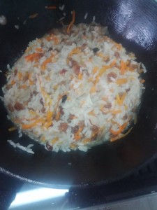 Create meme: rice in a slow cooker, pilaf