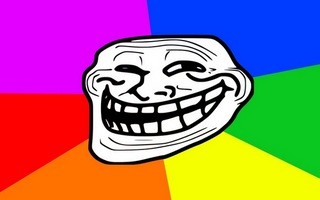 Create meme: Troll face , Troll , trolls meme