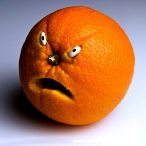 Создать мем: мандарин, улыбающийся апельсин, говорящий апельсин