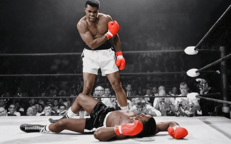 Create meme: Boxing , Muhammad Ali Boxing, boxing sports