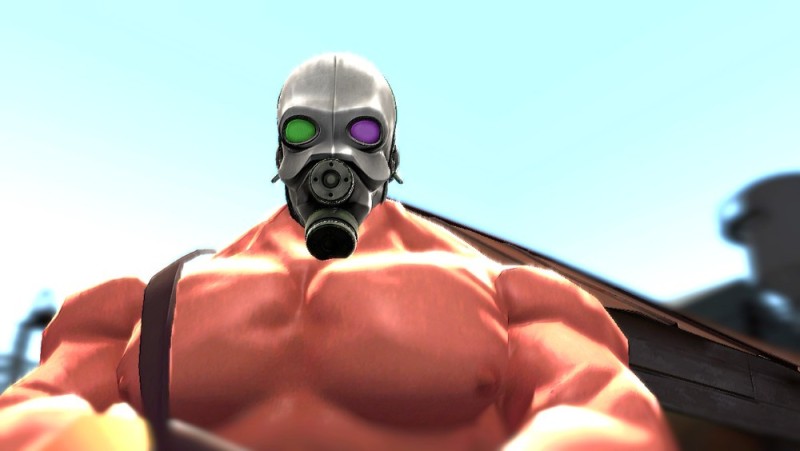 Создать мем: team fortress 2, тим фортресс 2 fem pyro, team fortress 2 поджигатель без маски