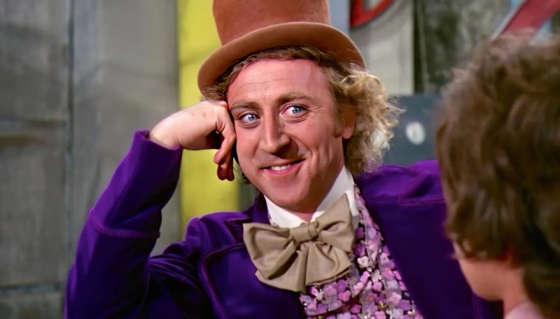 Create meme: Willy Wonka meme come on, tell me , well let me tell 