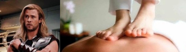 Create meme: foot massage, massage , foot massage