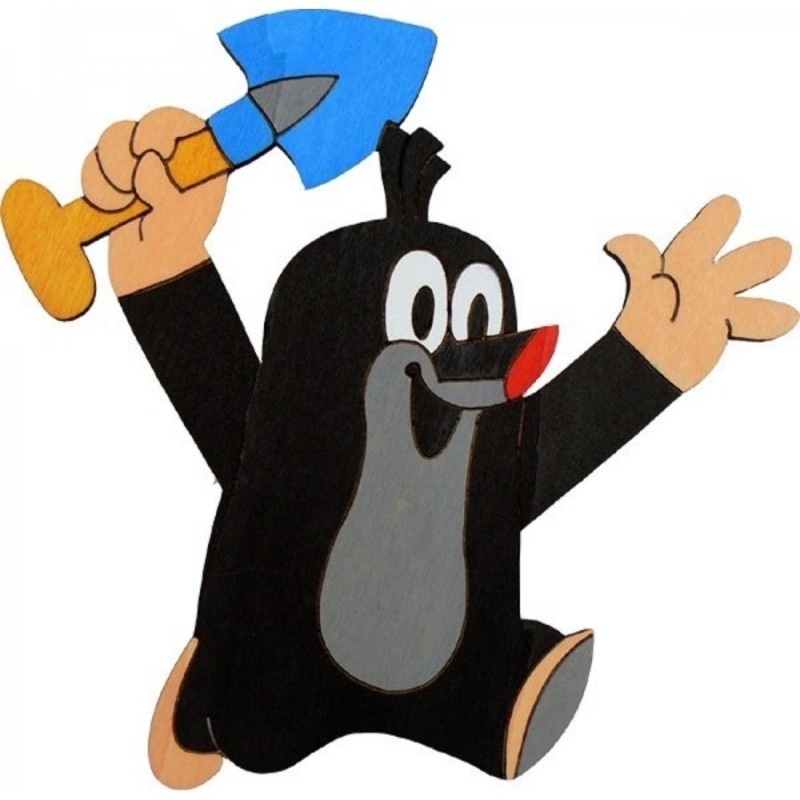 Create meme: a mole with a shovel, the mole with a shovel from the cartoon, the mole from the cartoon
