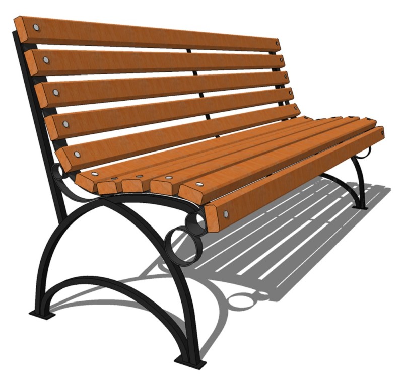Create meme: metal bench, metal bench, park bench 1500x425x450