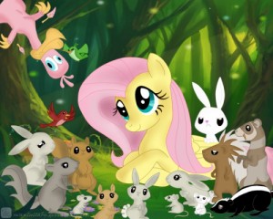 Create meme: pony, friendship is a miracle, Fluttershy sad