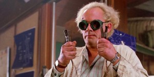 Create meme: back to the future 1985, Doc brown, Christopher Lloyd back to the future