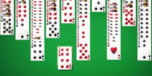 Create meme: solitaire game, solitaire