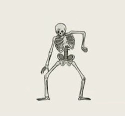 Create meme: Funny skeleton, skeleton , skeleton drawing