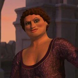 Create meme: Doris from shrek, shrek 2 doris, shrek sister doris