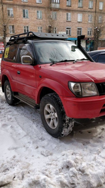 Создать мем: Toyota Land Cruiser Prado 90 Series, land cruiser prado 90, toyota land cruiser prado 90