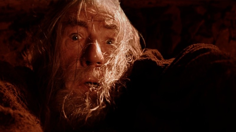 Create meme: Gandalf run away you fools, run you fools , Gandalf the Lord of the rings