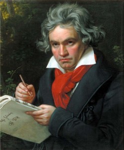 Create meme: Beethoven