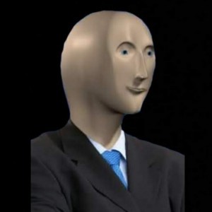 Create meme: meme with a dummy, a person succ, mannequin head