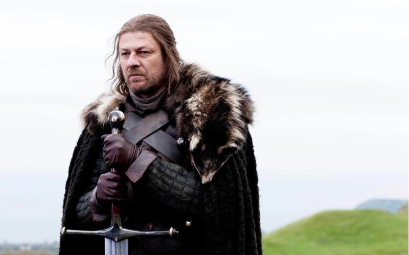 Create meme: game of thrones ned Stark, game of thrones winter is coming, Eddard stark 