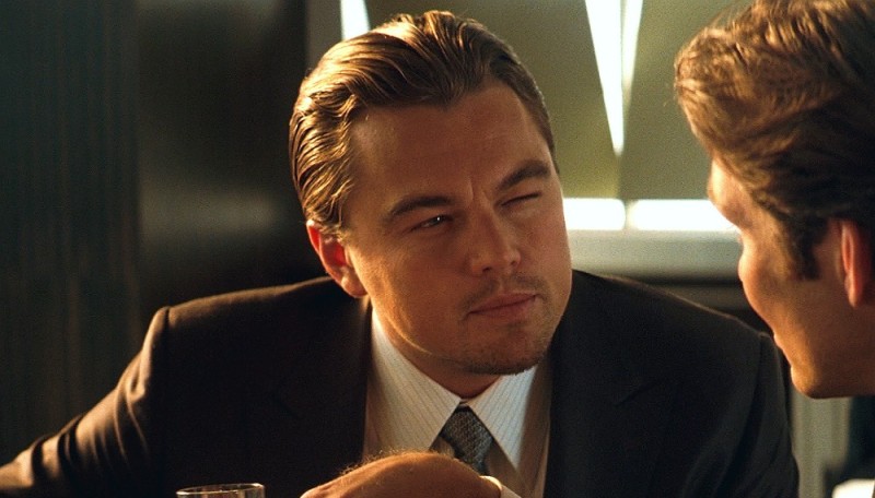 Create meme: Leonardo DiCaprio the beginning, leonardo dicaprio, DiCaprio squints meme