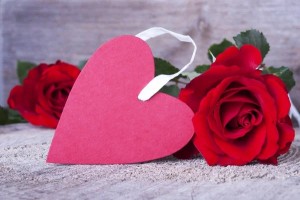 Create meme: Valentine, red roses, postcard roses
