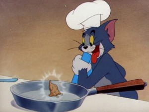 Create meme: Tom and Jerry Tom and duck, Tom and Jerry duckling, Tom and Jerry 3