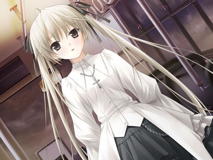 Create meme: sora kasugano, sky-related anime, yosuga no sora