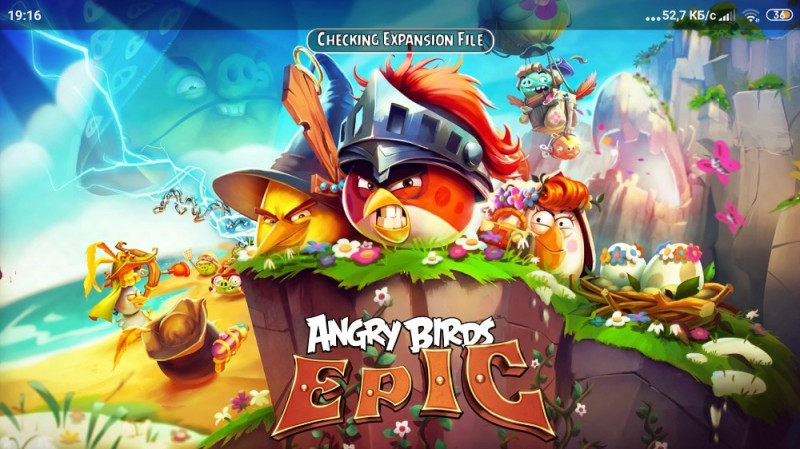 Create meme: Angri birds epic, angry birds , Angri Birds epic Chuck
