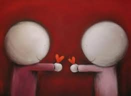 Create meme: heart, our heart, two hands