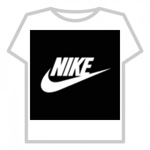 Create meme: Nike t shirt roblox, nike, roblox t shirt black nike