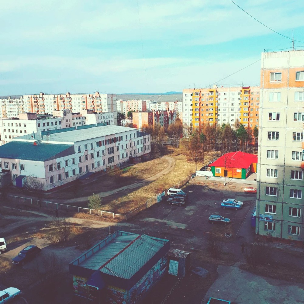 Создать мем: г усинск, город радужный хмао, радужный город