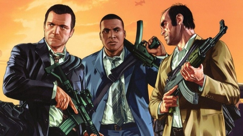 Create meme: grand theft auto 5 , GTA 5 Michael Trevor Franklin, grand theft auto games