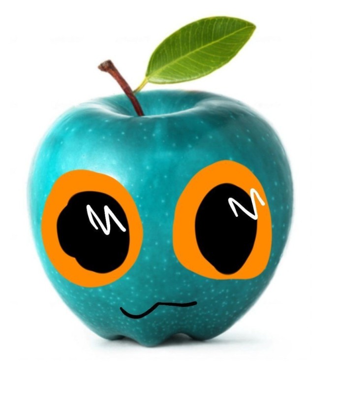 Create meme: Apple , toy , green apple 