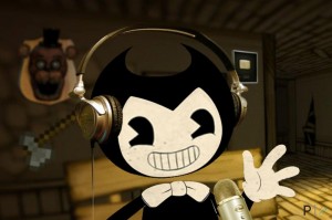 Create meme: bendy, bendy and ink