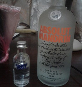 Create meme: alcohol, vodka absolut