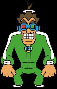 Create meme: the leprechaun, warioware 13-amp, character