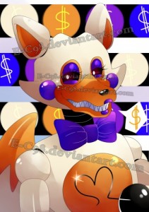 Создать мем: freddys, lolbit, лолбит