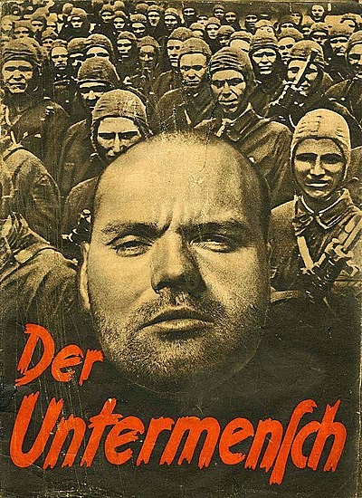 Create meme: untermensch , brochure der untermensch, der untermensch