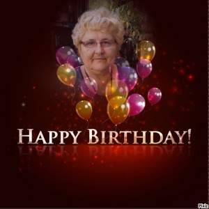 Create meme: birth, birthday wishes, happy birthday balloons