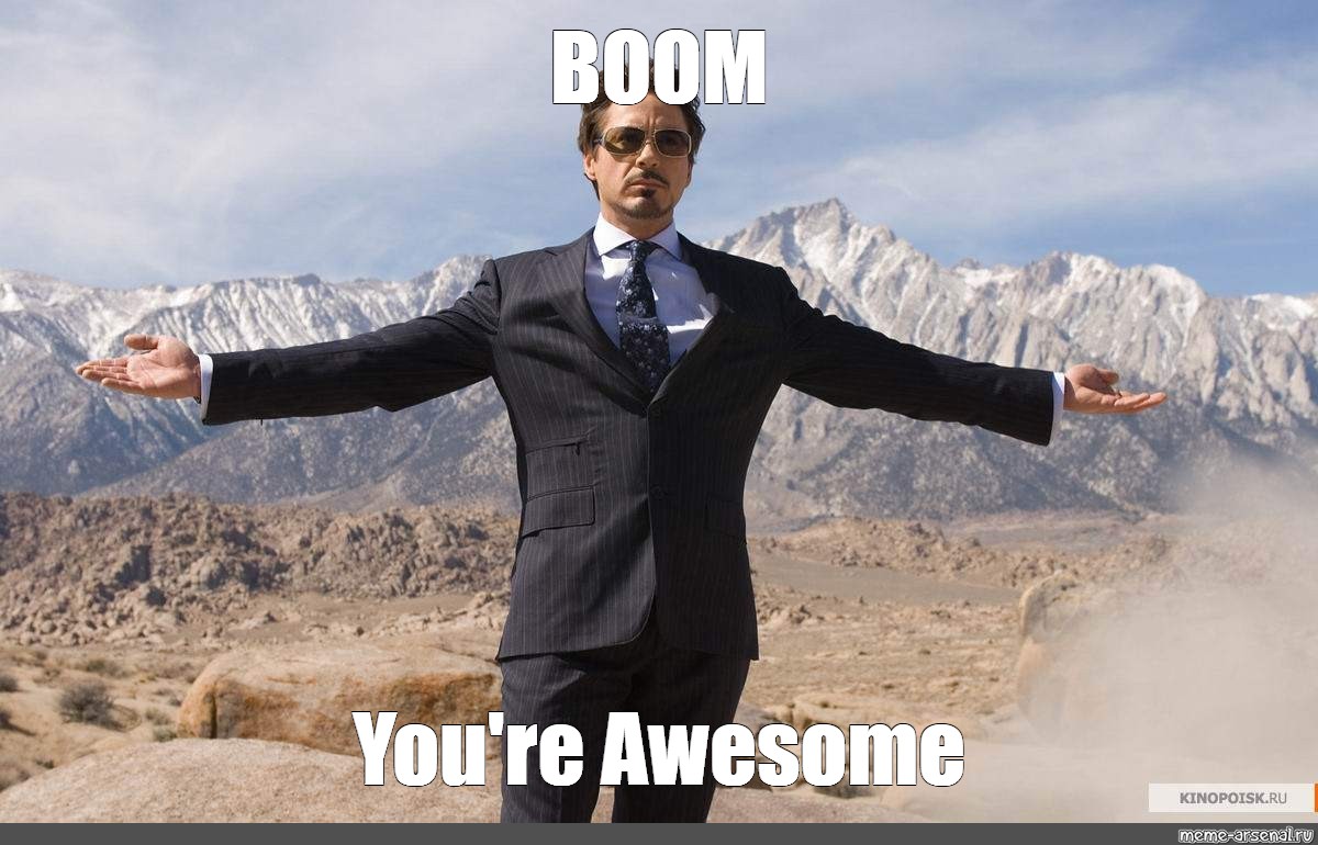 Meme Boom Youre Awesome All Templates Meme