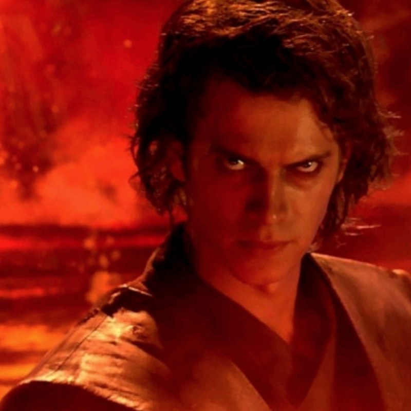 Create meme: Anakin Skywalker is evil, Anakin Skywalker Darth, Anakin 