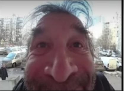 Create meme: the face of the homeless, bum bum, smile face bum
