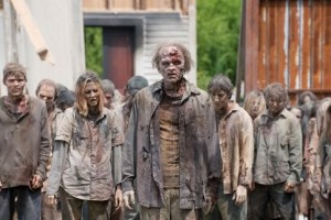 Create meme: zombies now, dead zombies, the walking dead TV series zombies