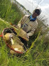 Create meme: fishing in the Rostov region 2014, hunting fishing on the river Pechora, the river Dubna fishing