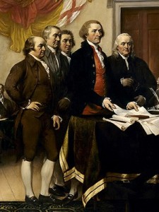 Создать мем: континентальный конгресс 1776, джон адамс континентальный конгресс, декларация независимости сша
